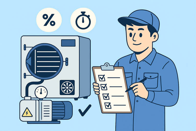 Đánh Giá Hiệu Suất và Thời Gian Sấy