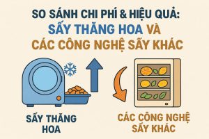 So Sánh Chi Phí & Hiệu Quả: Sấy Thăng Hoa và Các Công Nghệ Sấy Khác