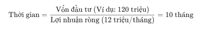Bài toán thu hồi vốn khi đầu tư máy sấy thăng hoa mini