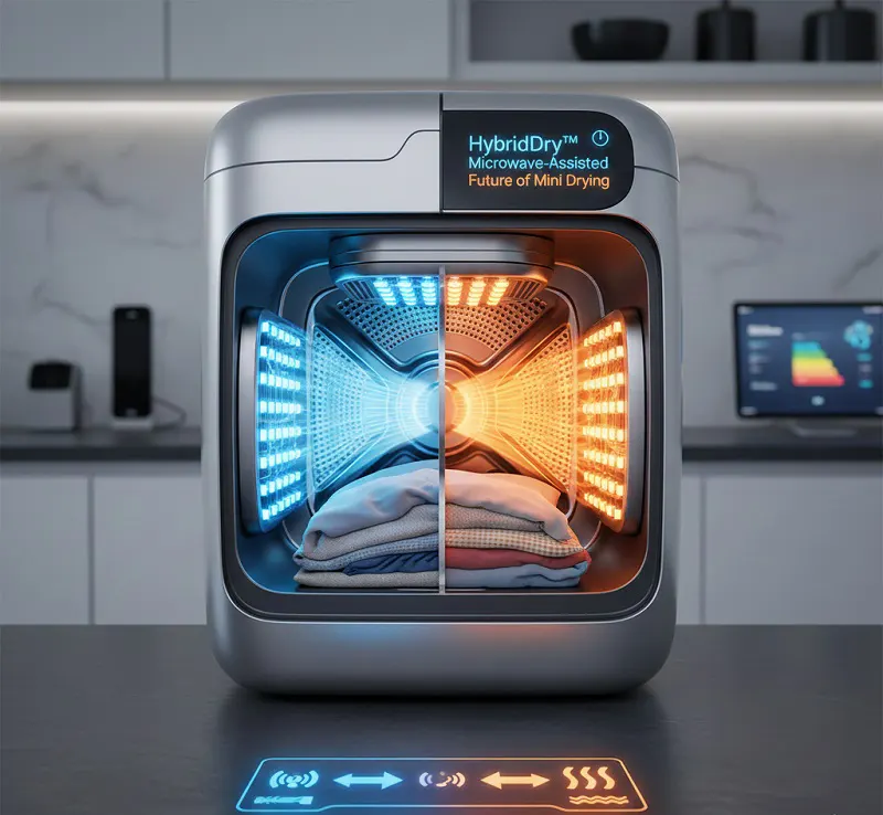 Công nghệ sấy lai (Microwave-Assisted)