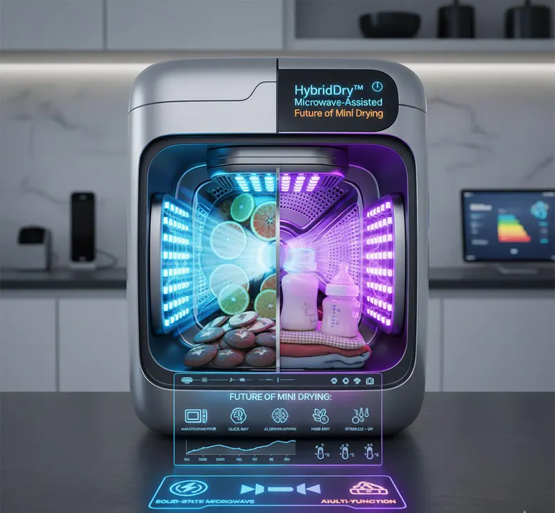 công nghệ tương lai của máy sấy mini