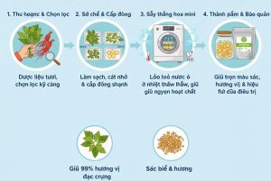 Ứng dụng máy sấy thăng hoa mini trong bảo tồn dược liệu quý